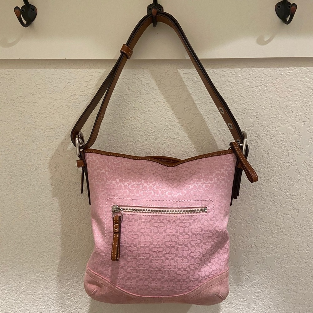 Pink Coach Purse